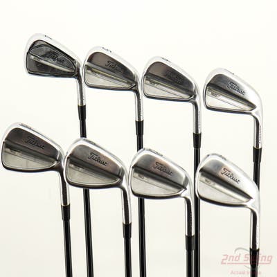 Titleist 2023 T150/T200 Combo Iron Set 4-PW AW Mitsubishi MMT 105 Graphite Tour X-Stiff Right Handed +1"