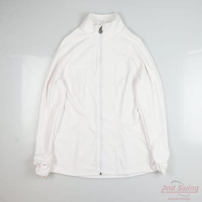 New Womens TZU TZU Full Zip XX-Large XXL White MSRP $149