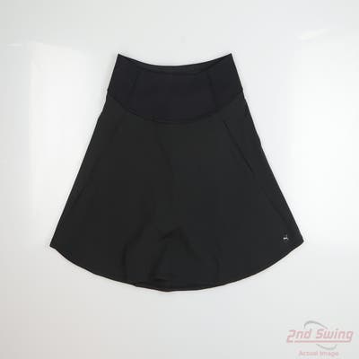 New Womens Puma Skort Large L Black MSRP $65