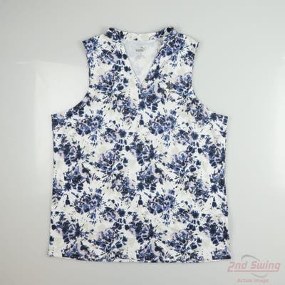 New W/ Logo Womens Puma Sleeveless Large L Multi MSRP $55