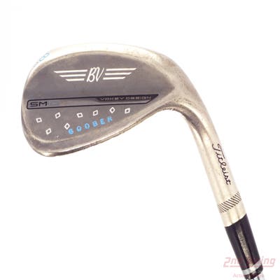 Titleist Vokey SM10 Nickel Wedge Lob LW 58° 12 Deg Bounce D Grind True Temper AMT Tour White Steel Stiff Right Handed 35.5in