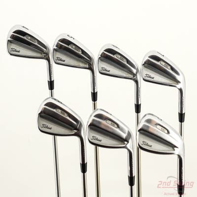 Titleist 2021 T100 Iron Set 4-PW FST KBS Tour C-Taper 130 Steel X-Stiff Right Handed +1/4"