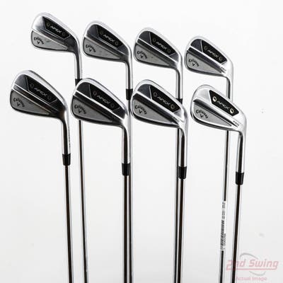 Callaway Apex Pro 24 Iron Set 4-PW AW Nippon NS Pro 950GH Steel Stiff Right Handed STD