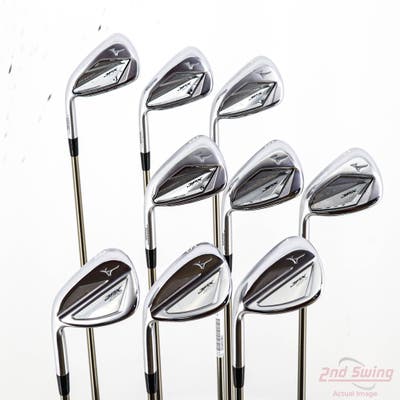 Mizuno JPX 923 Hot Metal Iron Set 5-PW GW SW LW UST Mamiya Recoil ESX 460 F2 Graphite Senior Left Handed -1/2"