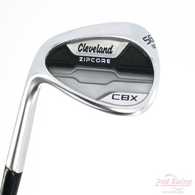 Cleveland CBX Zipcore Wedge Sand SW 56° 12 Deg Bounce Dynamic Gold Spinner TI 115 Steel Wedge Flex Left Handed 35.5in