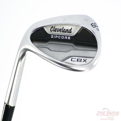 Cleveland CBX Zipcore Wedge Lob LW 60° 10 Deg Bounce Dynamic Gold Spinner TI 115 Steel Wedge Flex Left Handed 35.5in