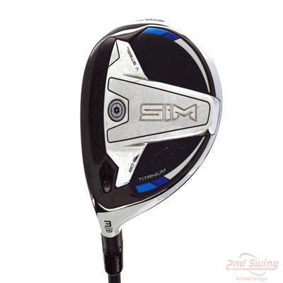 TaylorMade SIM Ti Fairway Wood 3 Wood 3W 15° Fujikura Speeder Evol 757 TS Graphite X-Stiff Left Handed 43.25in
