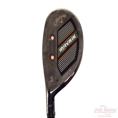 Callaway Mavrik Max Womens Hybrid 5 Hybrid 27° UST Mamiya Helium Graphite Ladies Left Handed 38.5in