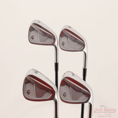 TaylorMade 2024 P7CB Iron Set 7-PW Mitsubishi MMT 105 Graphite Stiff Right Handed +1 3/4"