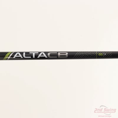 Used W/ Ping RH Adapter Ping ALTA CB 65 Black 65 Fairway Shaft Regular 41.5in