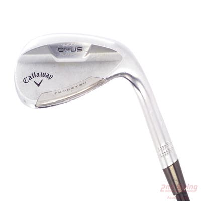 Callaway Opus Platinum Chrome Wedge Lob LW 58° 8 Deg Bounce Z Grind Fujikura AXIOM 105 Graphite Stiff Right Handed 35.0in