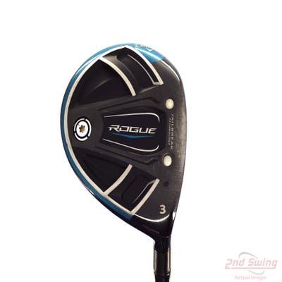 Callaway Rogue Star Fairway Wood 3 Wood 3W Aldila Quaranta Blue 50 Graphite Regular Right Handed 43.5in