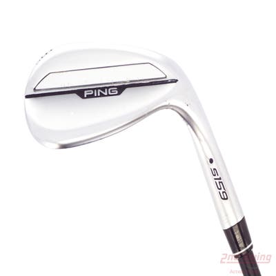 Ping s159 Chrome Wedge Lob LW 58° 10 Deg Bounce S Grind Fujikura AXIOM 105 Graphite Stiff Right Handed Black Dot 35.25in