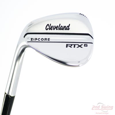 Mint Cleveland RTX 6 ZipCore Tour Satin Wedge Gap GW 52° 10 Deg Bounce Mid Dynamic Gold Spinner TI Steel Wedge Flex Left Handed 35.25in