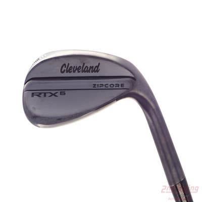 Mint Cleveland RTX 6 ZipCore Black Satin Wedge Lob LW 58° 10 Deg Bounce Mid Dynamic Gold Spinner TI Steel Wedge Flex Right Handed 35.0in