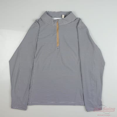 New Womens Peter Millar 1/4 Zip Sweater Medium M Multi MSRP $119