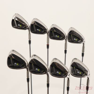 TaylorMade 2019 M2 Iron Set 4-PW AW Nippon NS Pro 950GH Steel Stiff Right Handed +1/2"