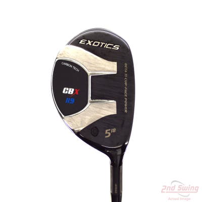 Tour Edge Exotics CBX 119 Fairway Wood 5 Wood 5W 18° Mitsubishi Tensei CK 50 Blue Graphite Senior Right Handed 42.5in