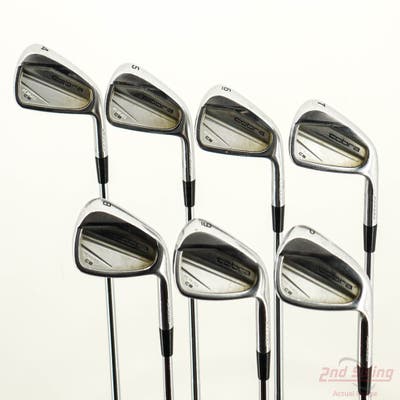 Cobra 2023 KING Forged CB Iron Set 4-PW Dynamic Gold Tour Issue X100 Steel X-Stiff Right Handed STD