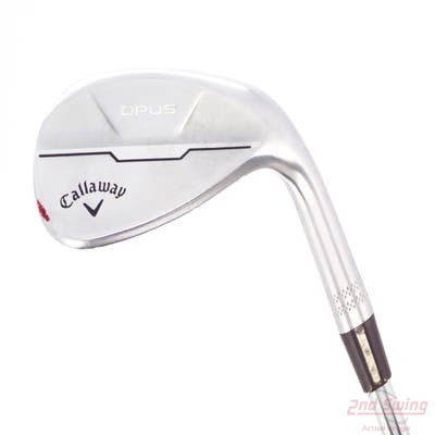 Callaway Opus Brushed Chrome Wedge Gap GW 52° 10 Deg Bounce S Grind Dynamic Gold Mid 115 Wedge Steel Wedge Flex Right Handed 35.5in