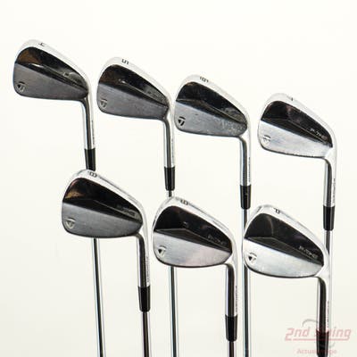 TaylorMade 2023 P7MB Iron Set 4-PW True Temper Dynamic Gold Tour Issue X100 Steel X-Stiff Right Handed +1/4"