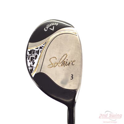 Callaway Solaire Fairway Wood 3 Wood 3W Callaway Stock Graphite Graphite Ladies Right Handed 42.75in