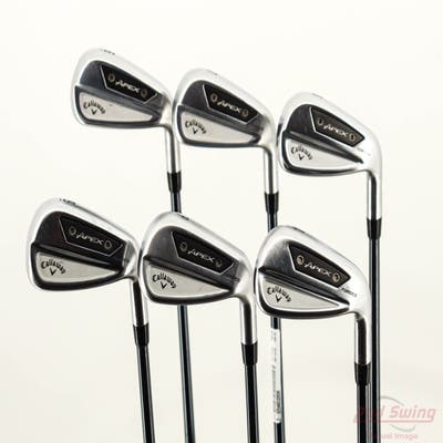 Callaway Apex Ai300 Iron Set 6-PW AW UST Mamiya Recoil 50 Dart Graphite Ladies Right Handed -1/2"