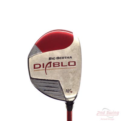 Callaway Big Bertha Diablo Fairway Wood 5 Wood 5W 18° Callaway Big Bertha Diablo FW Graphite Regular Right Handed 42.75in