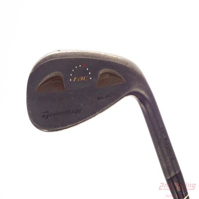 TaylorMade Rac Black Wedge Sand SW 54° 10 Deg Bounce Stock Steel Shaft Steel Wedge Flex Right Handed 35.75in