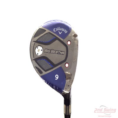 Mint Callaway Big Bertha REVA Womens Fairway Wood 9 Wood 9W Callaway RCH Wood 40 Graphite Ladies Right Handed 40.0in