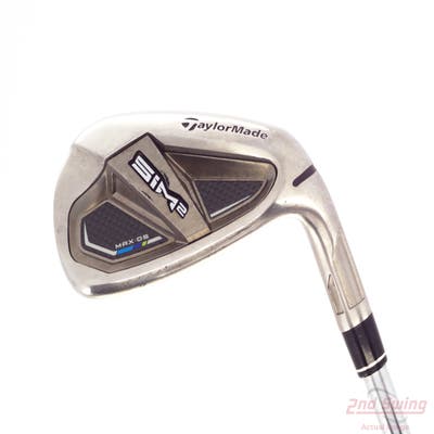 TaylorMade SIM2 MAX OS Wedge Gap GW FST KBS MAX 85 MT Steel Regular Right Handed 35.5in