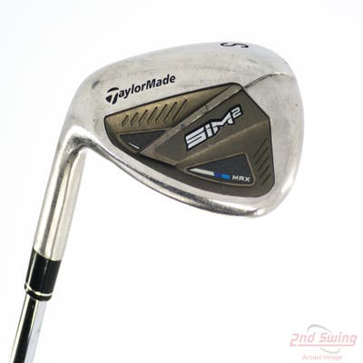 TaylorMade SIM2 MAX Wedge Sand SW FST KBS MAX 85 MT Steel Regular Left Handed 35.25in