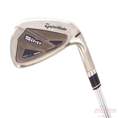 TaylorMade SIM2 MAX Wedge Gap GW FST KBS MAX 85 MT Steel Regular Right Handed 35.5in