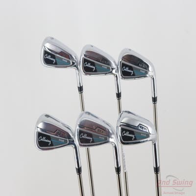 Mint Callaway Reva Rise Iron Set 6-GW UST LinQ LTE Graphite Ladies Right Handed STD
