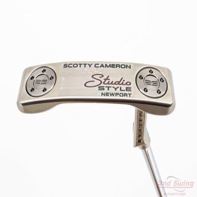 Mint Titleist Scotty Cameron 2025 Studio Style Newport Putter Steel Right Handed 35.0in