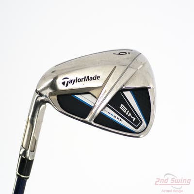 TaylorMade SIM MAX Single Iron 6 Iron Fujikura Ventus Blue 7 Graphite Stiff Left Handed 38.0in