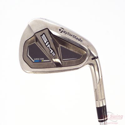 TaylorMade SIM2 MAX OS Single Iron 6 Iron FST KBS MAX 85 MT Steel Regular Right Handed 37.75in