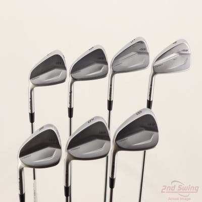 Ping i59 Iron Set 4-PW Nippon NS Pro Modus 3 Tour 105 Steel Stiff Left Handed Black Dot -1 1/2"