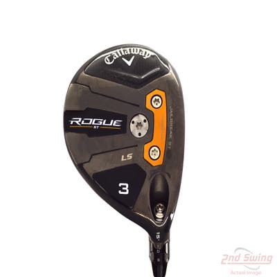 Callaway Rogue ST LS Fairway Wood 3 Wood 3W 15° Mitsubishi Tensei AV-XLINK White 75 Graphite X-Stiff Right Handed 43.0in