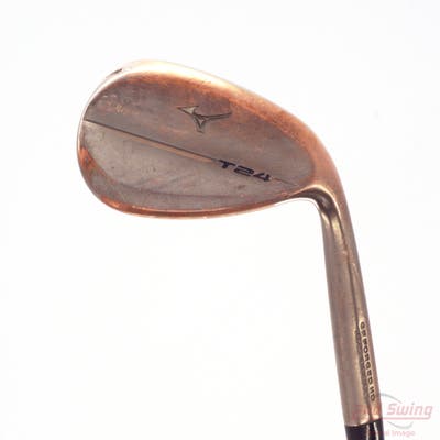 Mizuno T24 Denim Copper Wedge Lob LW 58° 4 Deg Bounce X Grind True Temper Dynamic Gold Tour Issue S400 Steel Stiff Right Handed 35.5in