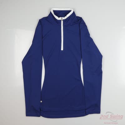 New Womens Daily Sports Sweater Small S Blue MSRP $60