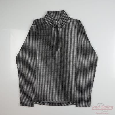 New Womens Daily Sports Sweater Small S Black/White MSRP $150