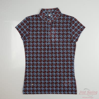 New Womens Daily Sports Short Sleeve Small S Multi MSRP $97