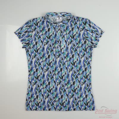 New Womens Daily Sports Short Sleeve Small S Multi MSRP $97