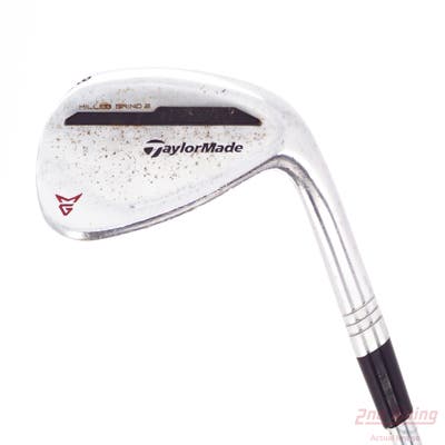 TaylorMade Milled Grind 2 Chrome Wedge Lob LW 58° 12 Deg Bounce HB True Temper Dynamic Gold S200 Steel Stiff Right Handed 35.0in
