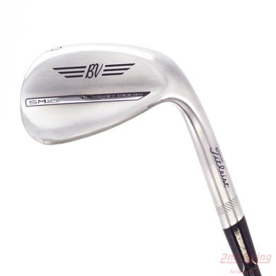 Titleist Vokey SM10 Tour Chrome Wedge Lob LW 60° 6 Deg Bounce K Grind Mitsubishi Tensei Red AM2 Graphite Regular Right Handed 35.25in