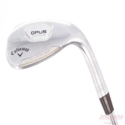 Callaway Opus Platinum Chrome Wedge Lob LW 60° 10 Deg Bounce S Grind Dynamic Gold Tour Issue S400 Steel Stiff Right Handed 35.0in