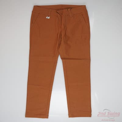 New Womens Daily Sports Pants 4 x32 Brown MSRP $183