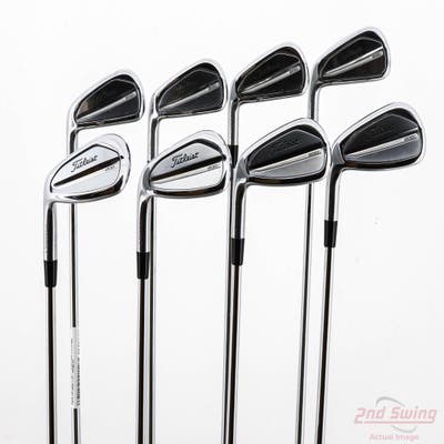 Titleist 2023 T200 Iron Set 4-PW AW Project X LZ 5.5 Steel Regular Left Handed +1/2"