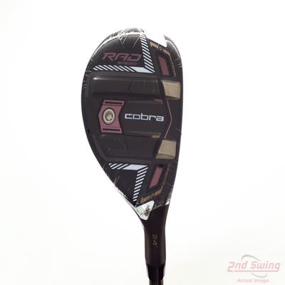 Mint Cobra RAD Speed Hybrid 5 Hybrid 24° UST Mamiya Recoil ESX 450 F1 Graphite Ladies Right Handed 38.5in